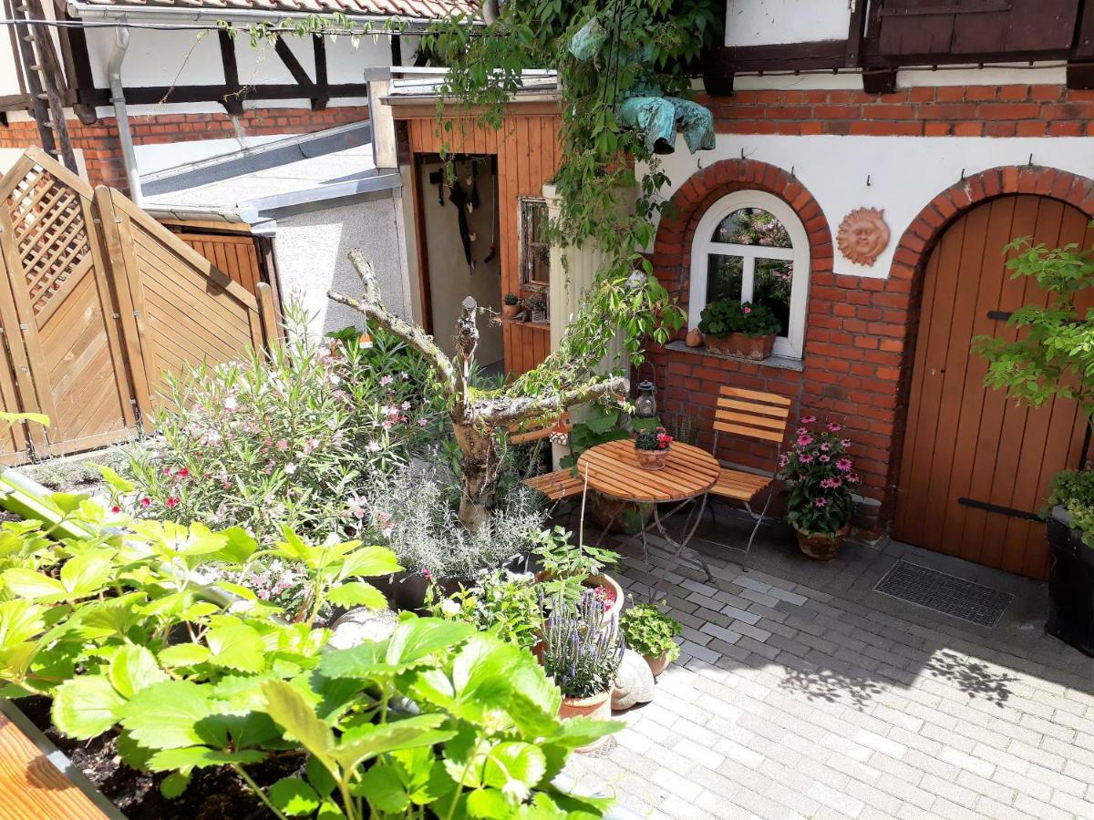 Apartment Zeitreise Quedlinburg Dış mekan fotoğraf